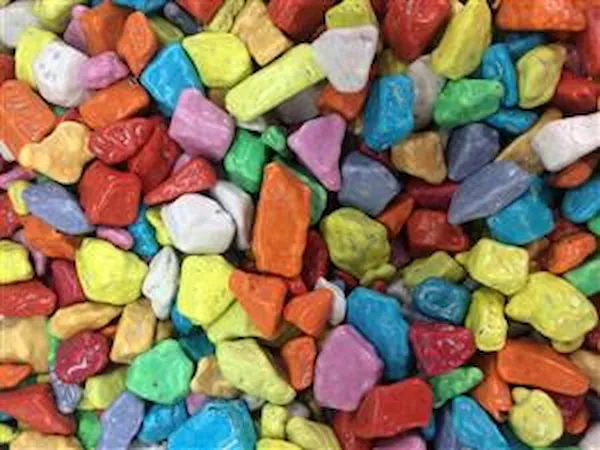 خرید شکلات سنگ رنگی خوراکی با قیمت استثنایی